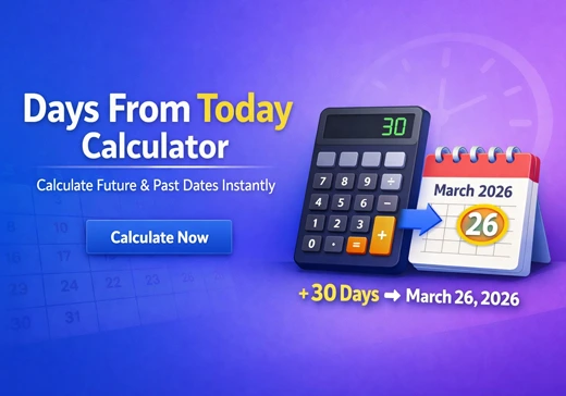 14 days from today calculator illustration